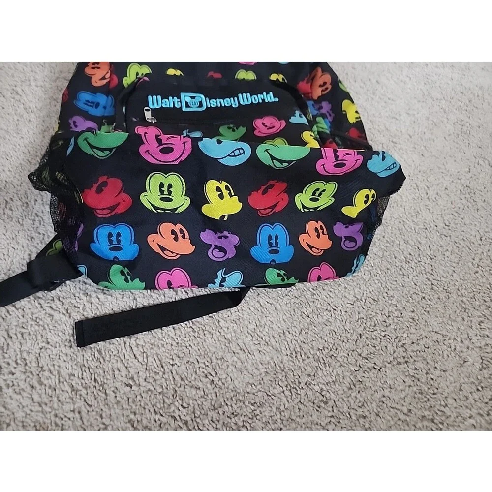 Disneyland Resort Park EXCLUSIVE BACKPACK Rainbow MICKEY MOUSE FACE